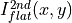I_{flat}^{2nd}(x,y)